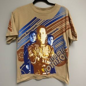 NASCAR Jimmie Johnson double sided logo shirt